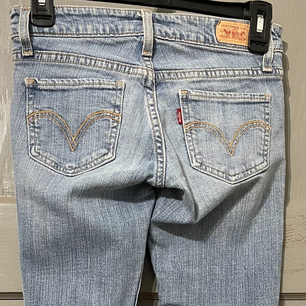 Levi's Women's Too Superlow Bootcut 524 Jeans Size 0M